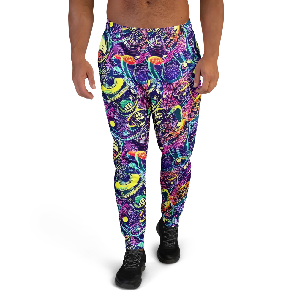 Electric Relics on Men's Joggers — Front