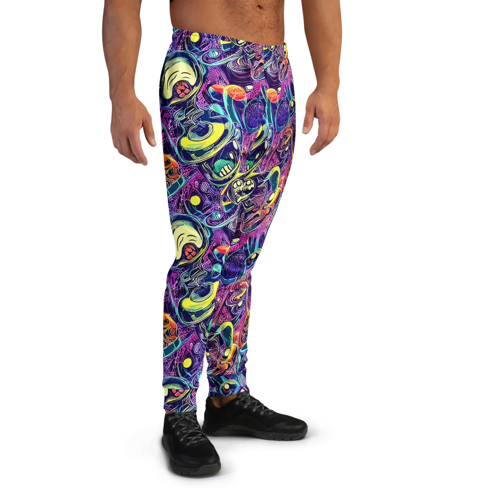Electric Relics on Men's Joggers — Right