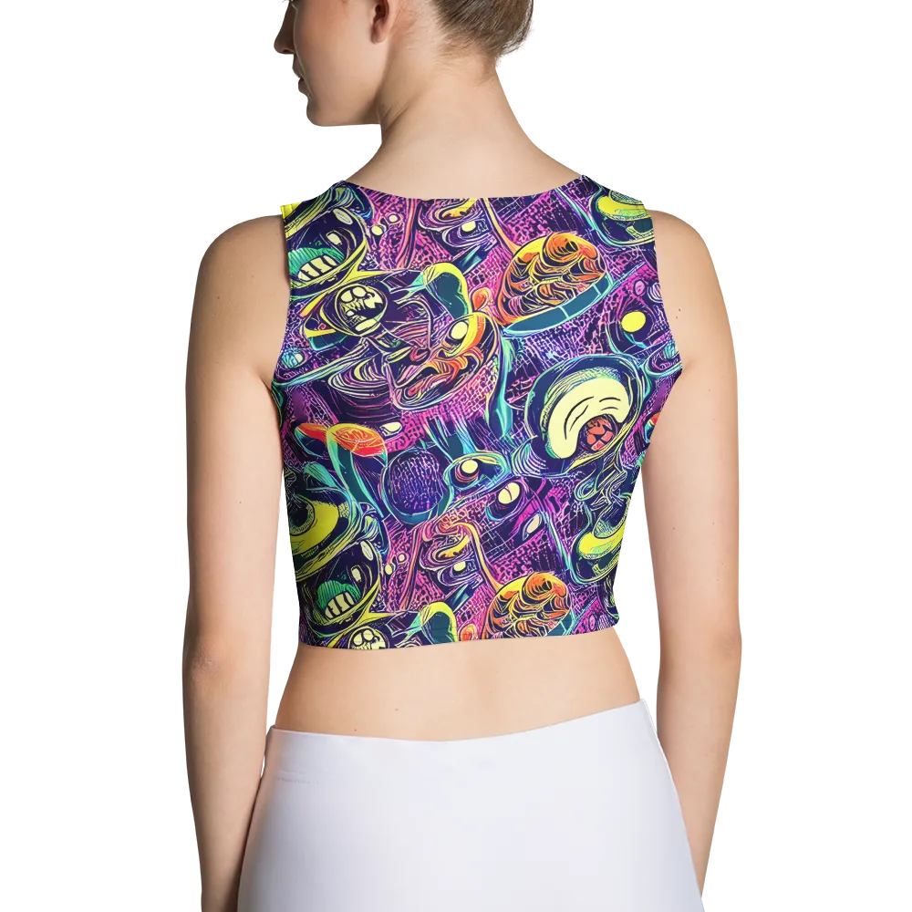Electric Relics on Crop Top — Back