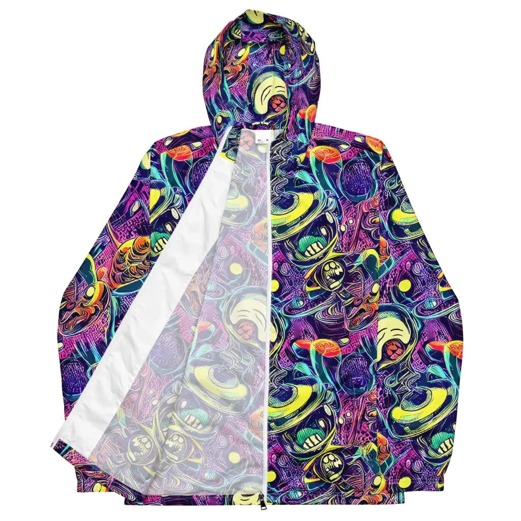 Electric Relics on Men's Windbreaker — Front