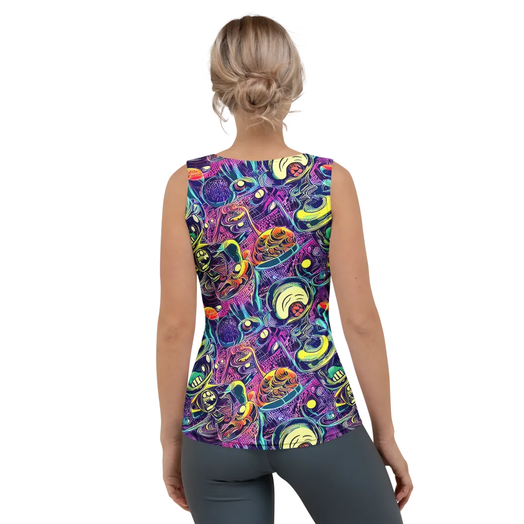 Electric Relics on Women's Tank Top — Back