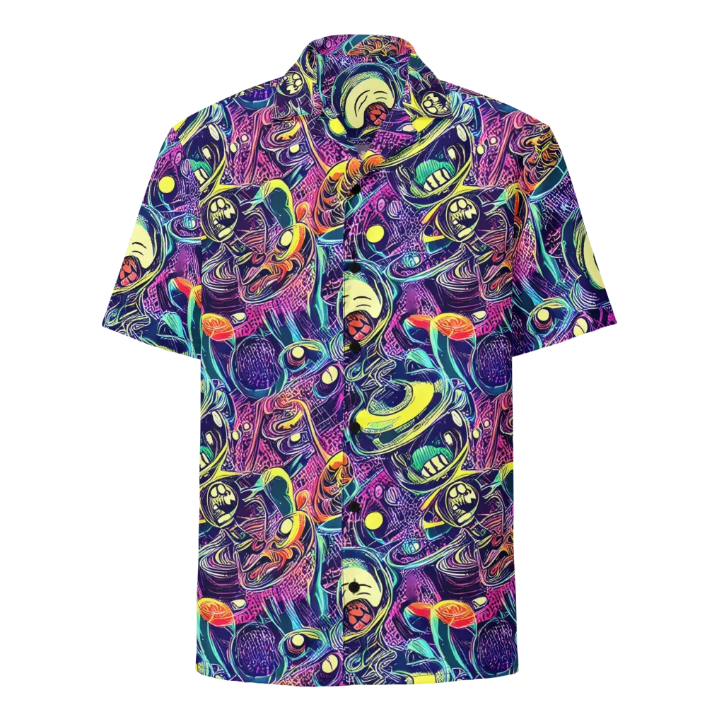 Electric Relics on Button Shirt — Front