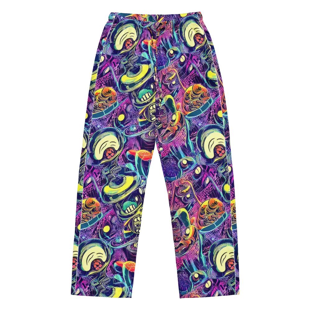 Electric Relics on Women's Pajama Pants — Front