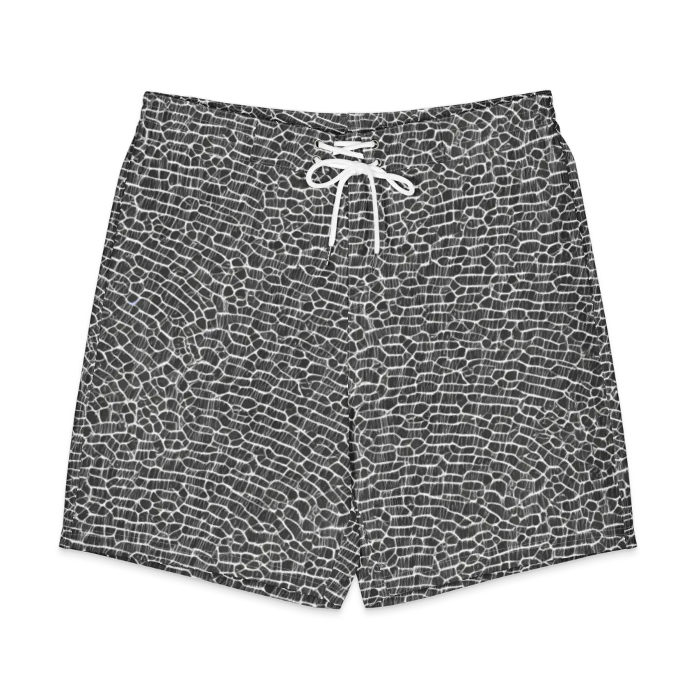 Obsidian Vein on Men's Board Shorts — Front