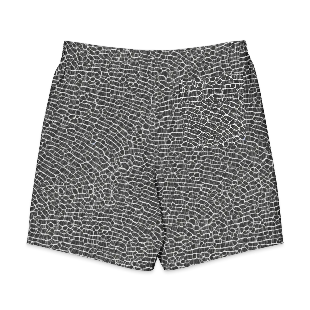 Obsidian Vein on Men's Board Shorts — Back
