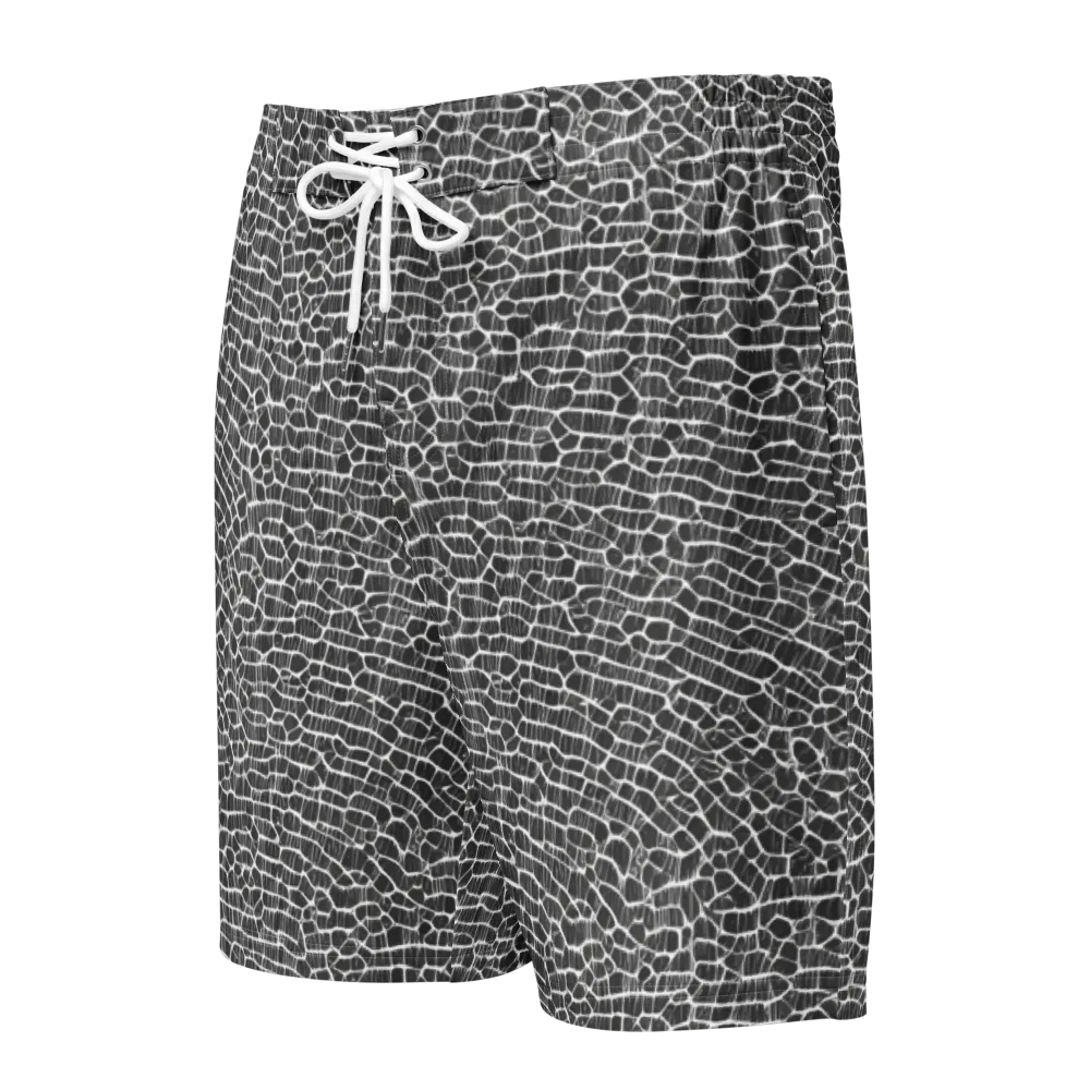 Obsidian Vein on Men's Board Shorts — Front