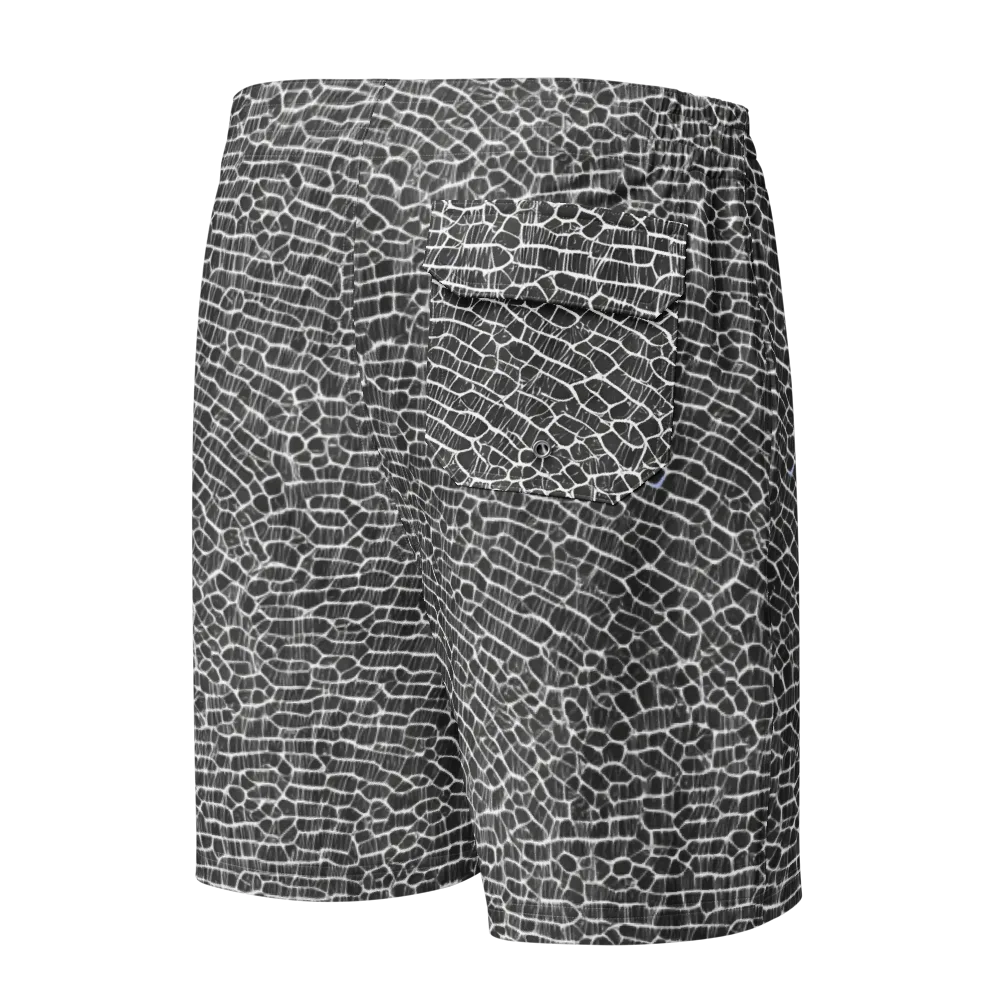 Obsidian Vein on Men's Board Shorts — Back