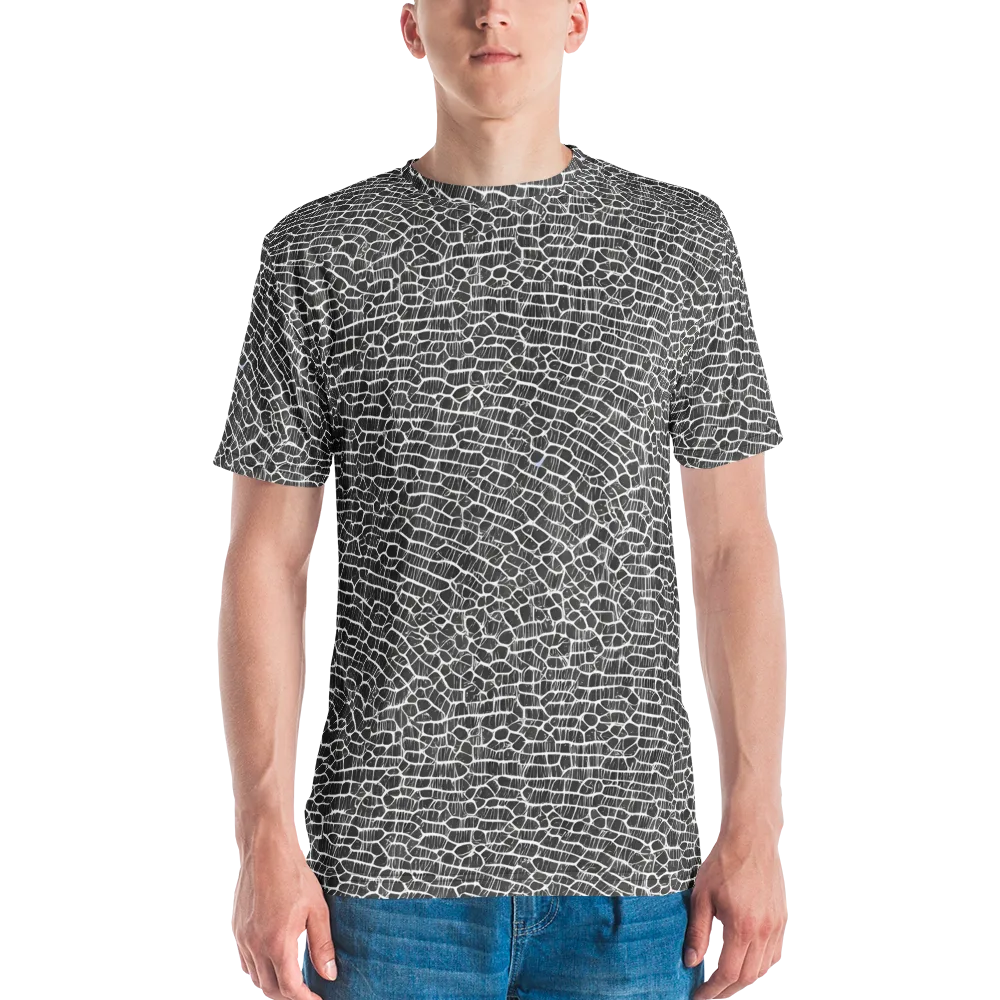 Obsidian Vein on Men's Crew Neck T-Shirt — Front