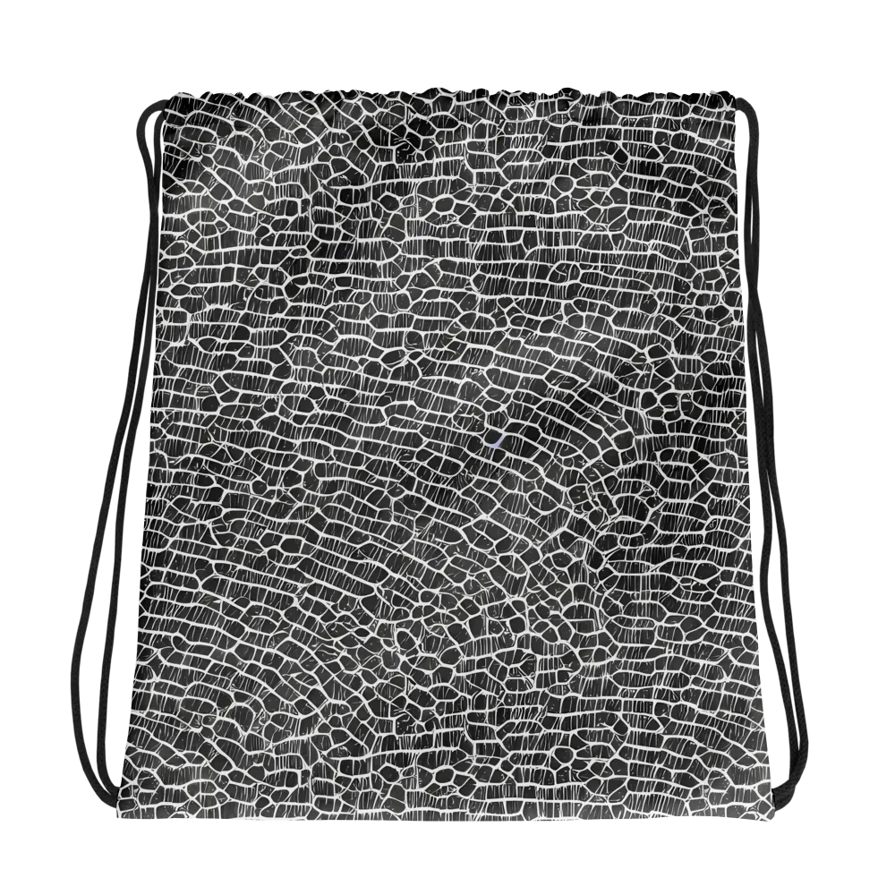 Obsidian Vein on Drawstring Bag — Photo