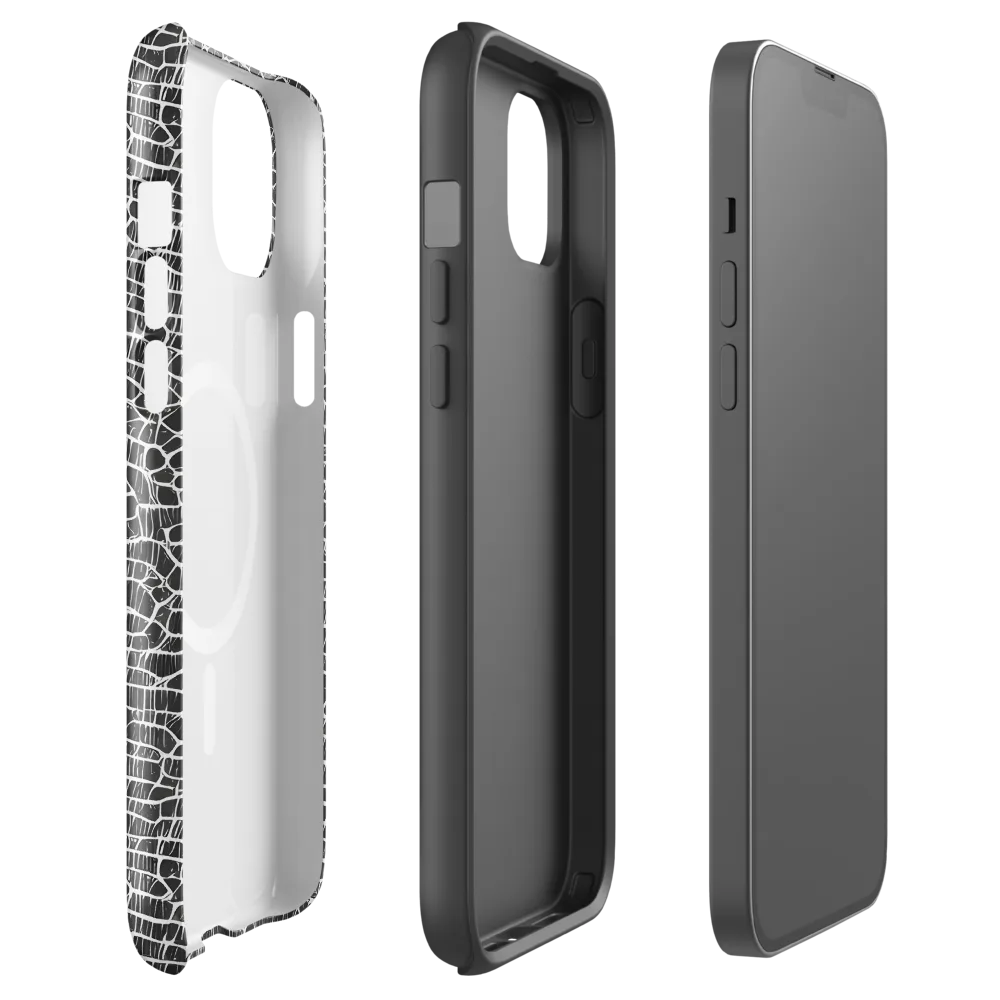 Obsidian Vein on MagSafe Tough Case for iPhone® — Front