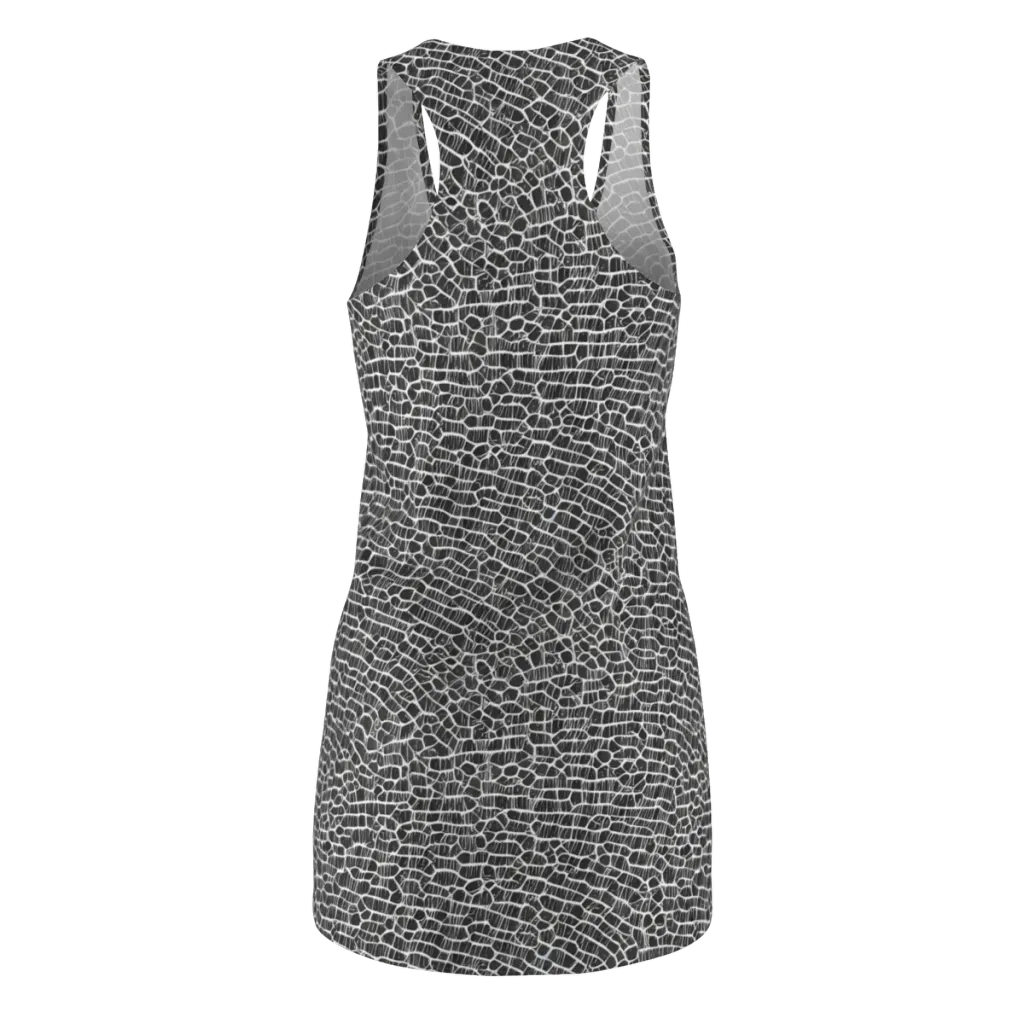 Obsidian Vein on Racerback Dress — Back