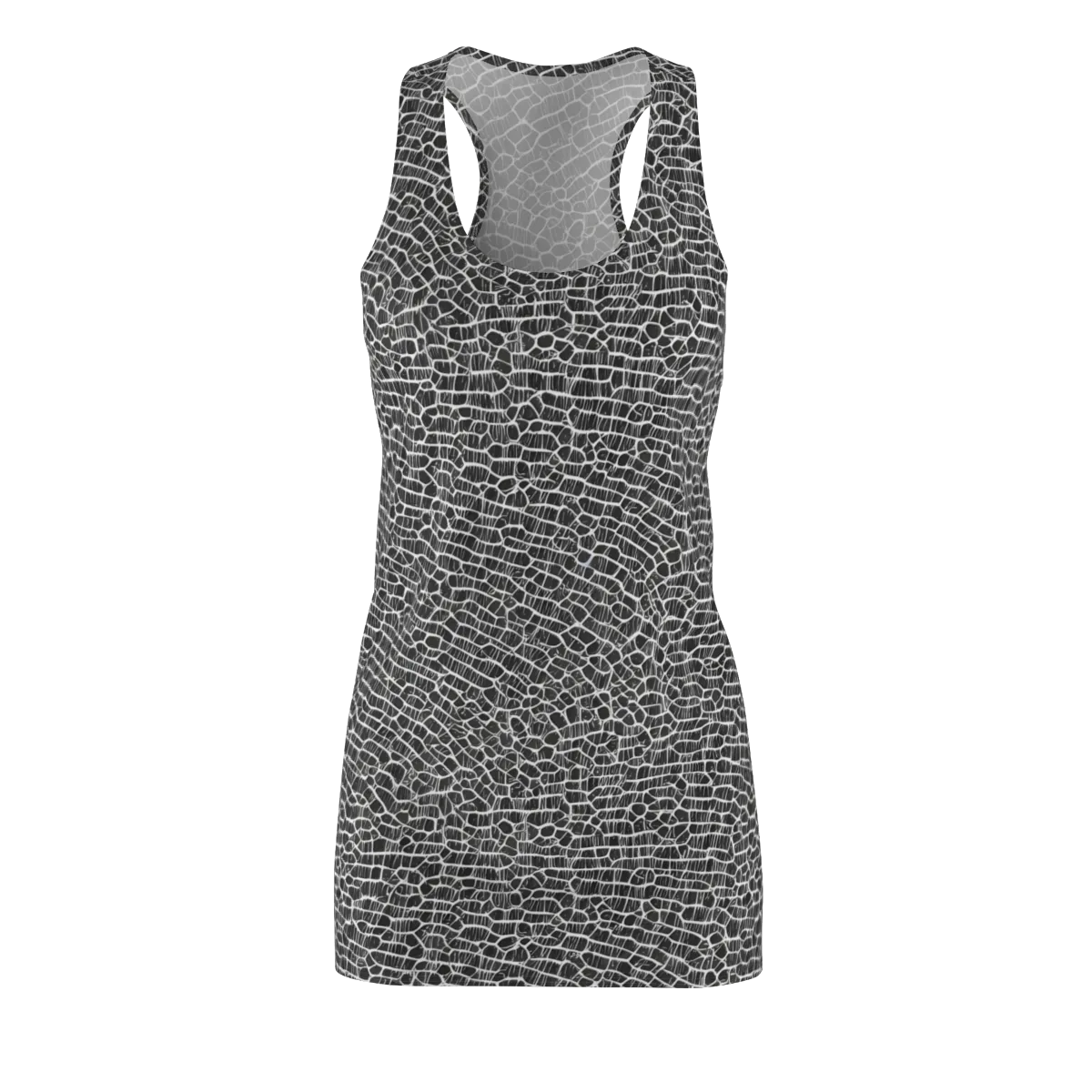 Obsidian Vein on Racerback Dress — Front
