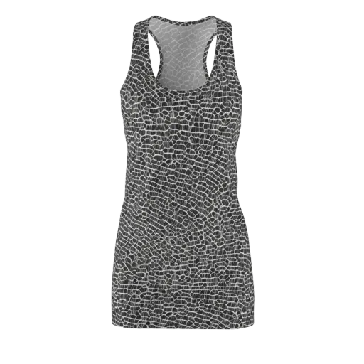 Obsidian Vein on a Racerback Dress