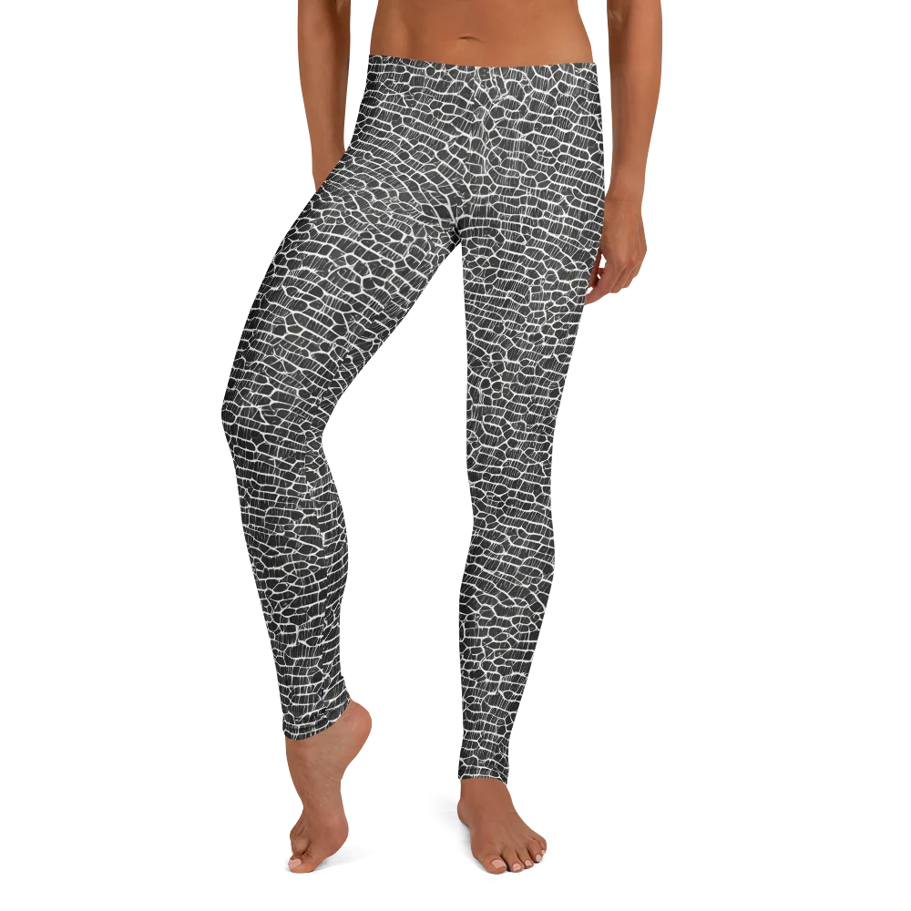 Obsidian Vein on Leggings — Front
