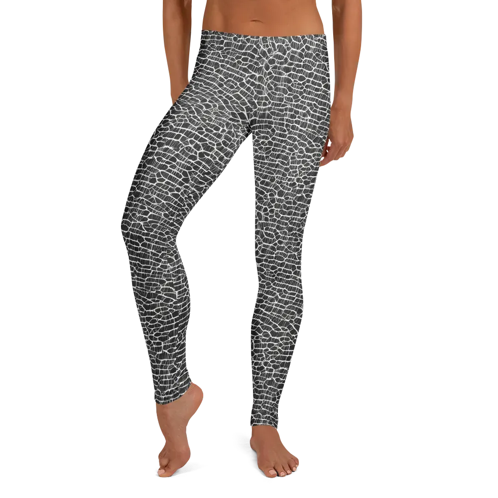 Obsidian Vein on Leggings — Front