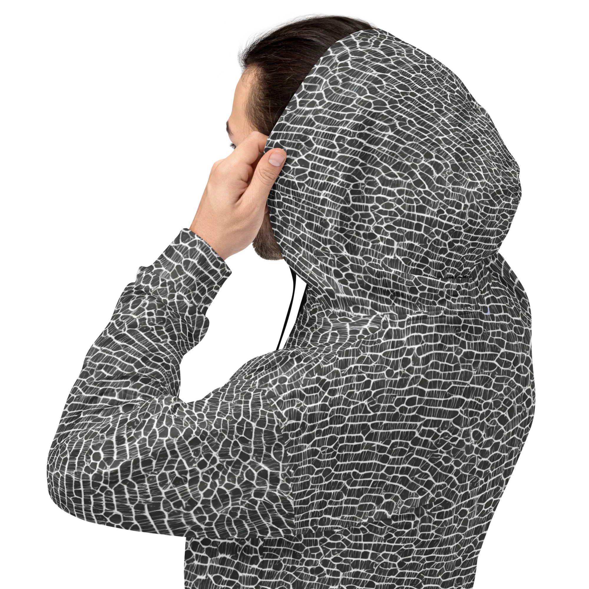 Obsidian Vein on Hoodie — Back