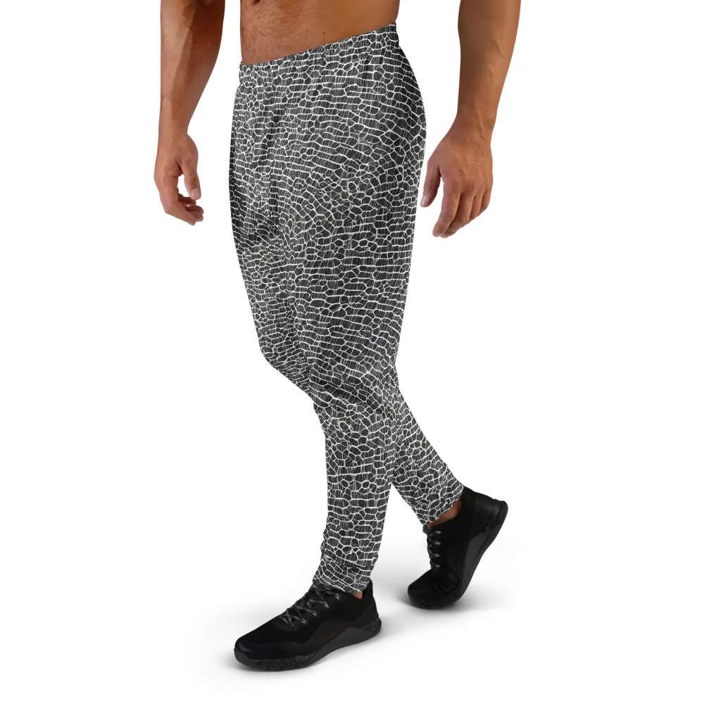 Obsidian Vein on Men's Joggers — Left