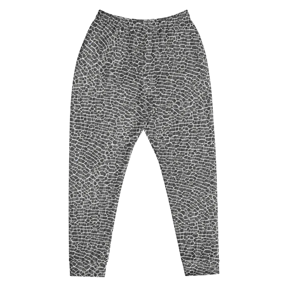 Obsidian Vein on Men's Joggers — Front