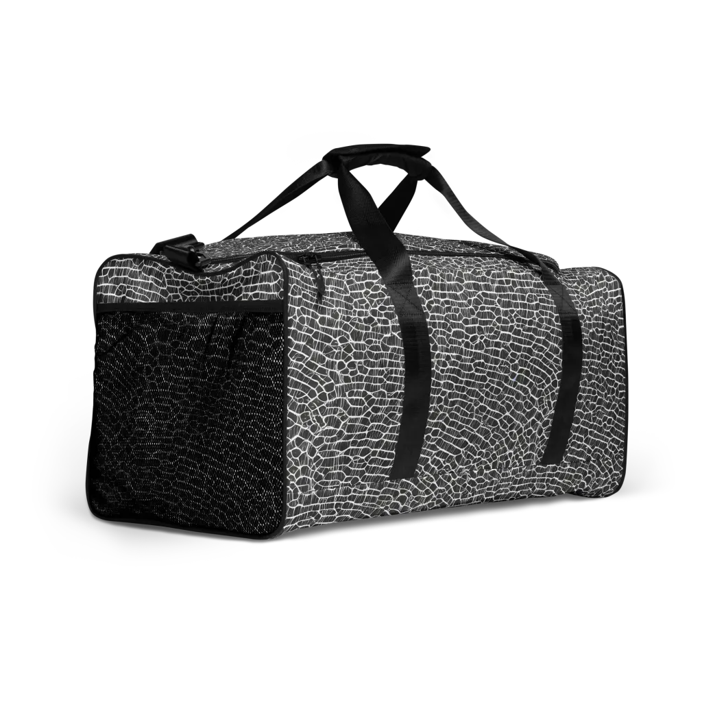 Obsidian Vein on Duffle Bag — Right Front