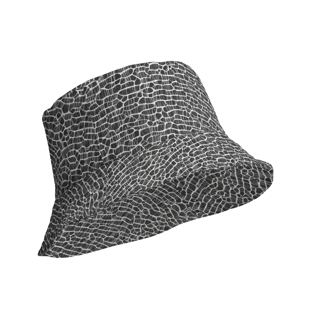 Obsidian Vein on Reversible Bucket Hat — Product details Outside