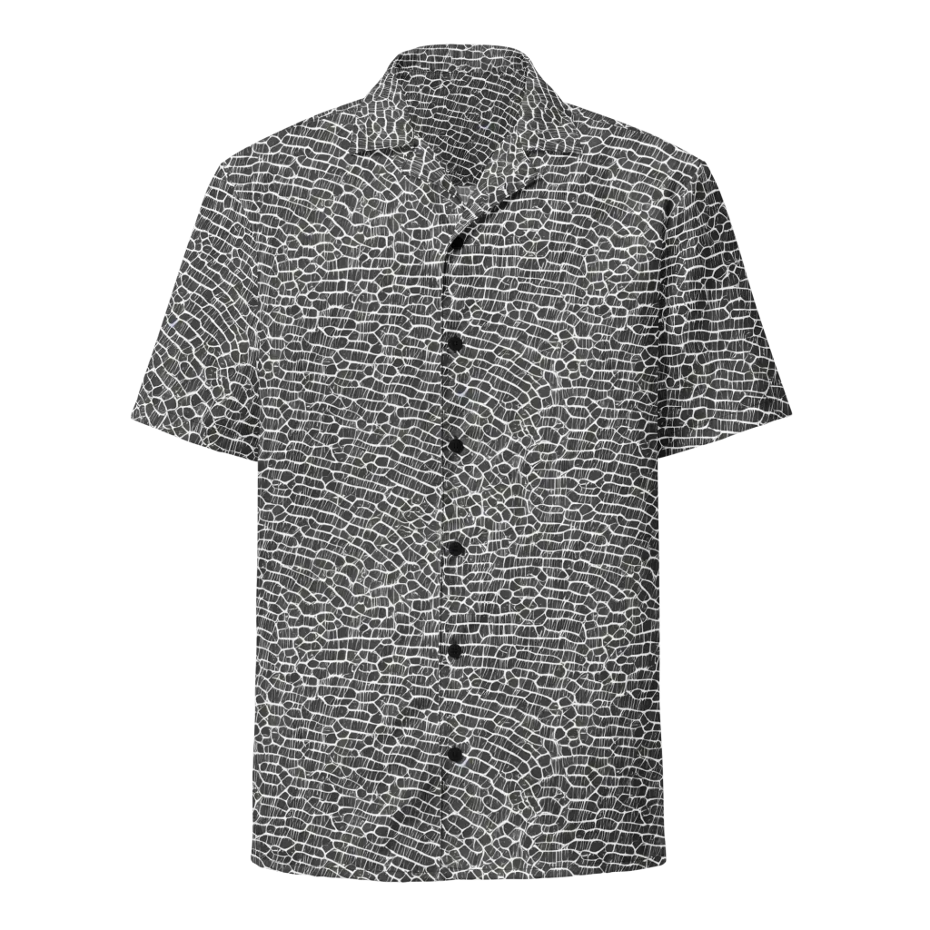 Obsidian Vein on Button Shirt — Front