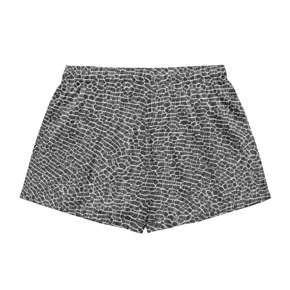 Obsidian Vein on Women's Pajama Shorts — Back