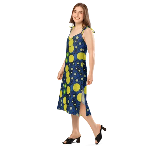 Orbiting Daydream on a Slip Dress