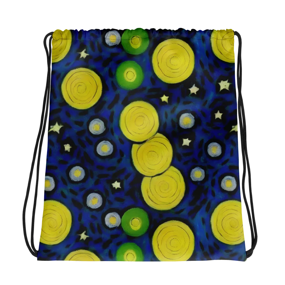 Orbiting Daydream on Drawstring Bag — Photo