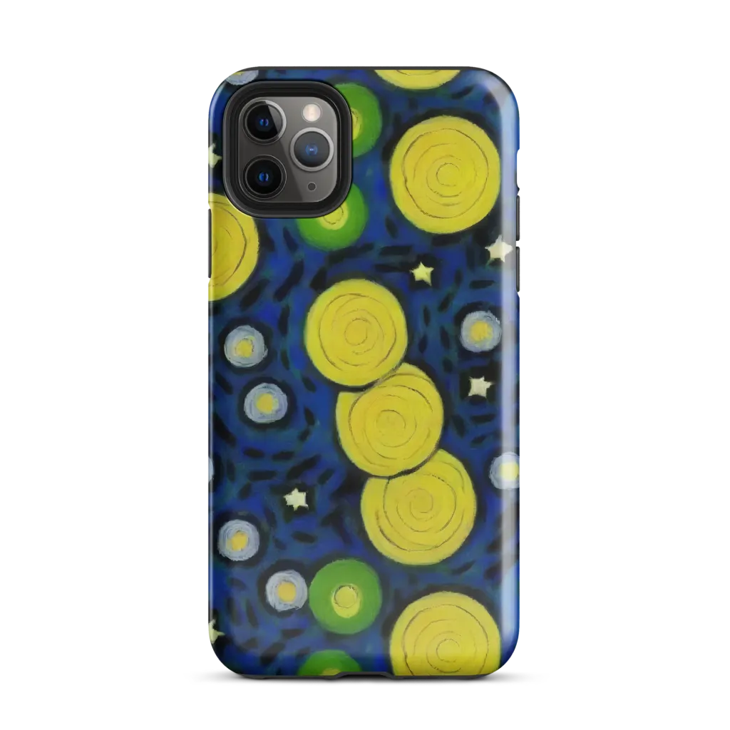 Orbiting Daydream on Tough Case for iPhone® — Front