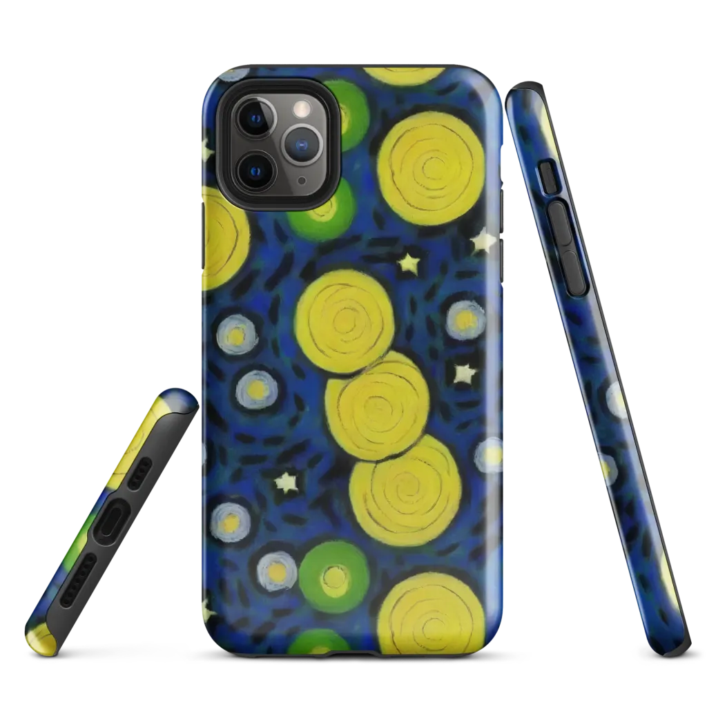 Orbiting Daydream on Tough Case for iPhone® — Front
