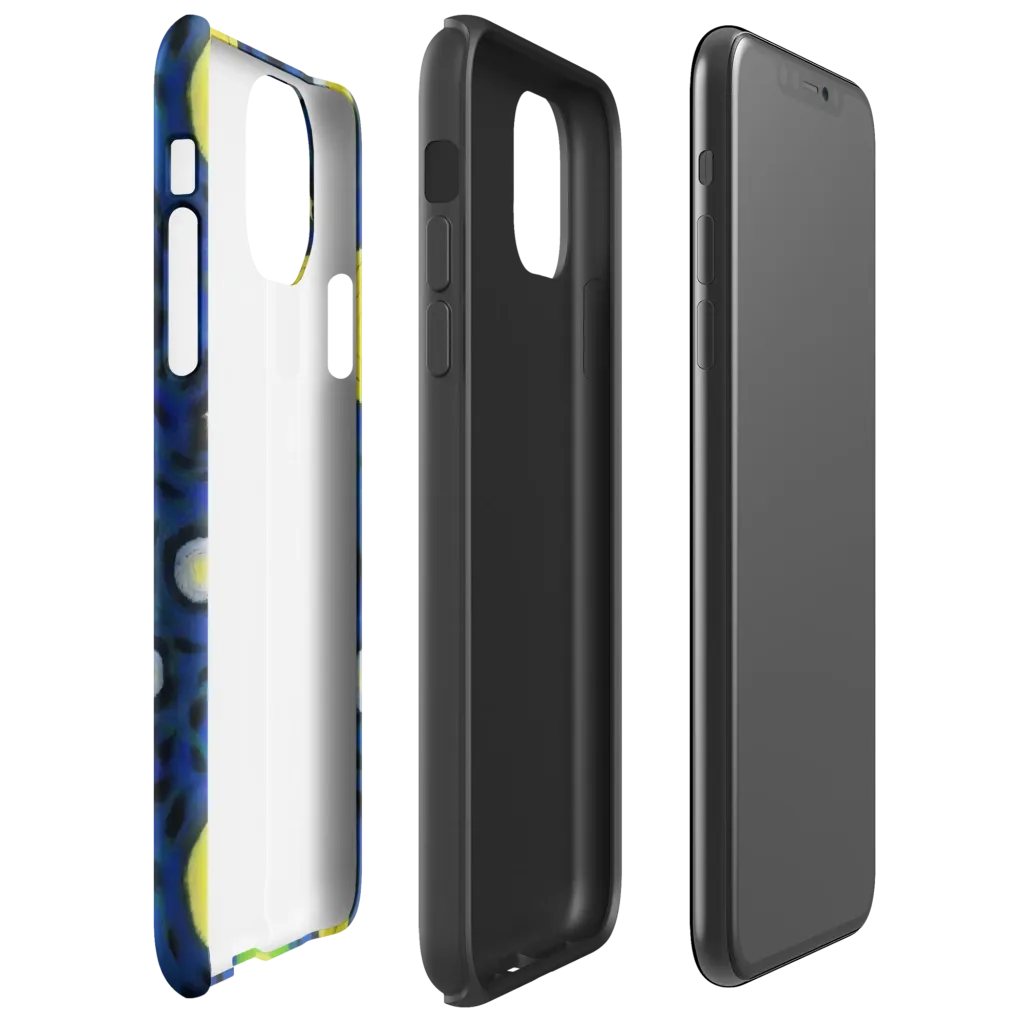 Orbiting Daydream on Tough Case for iPhone® — Right