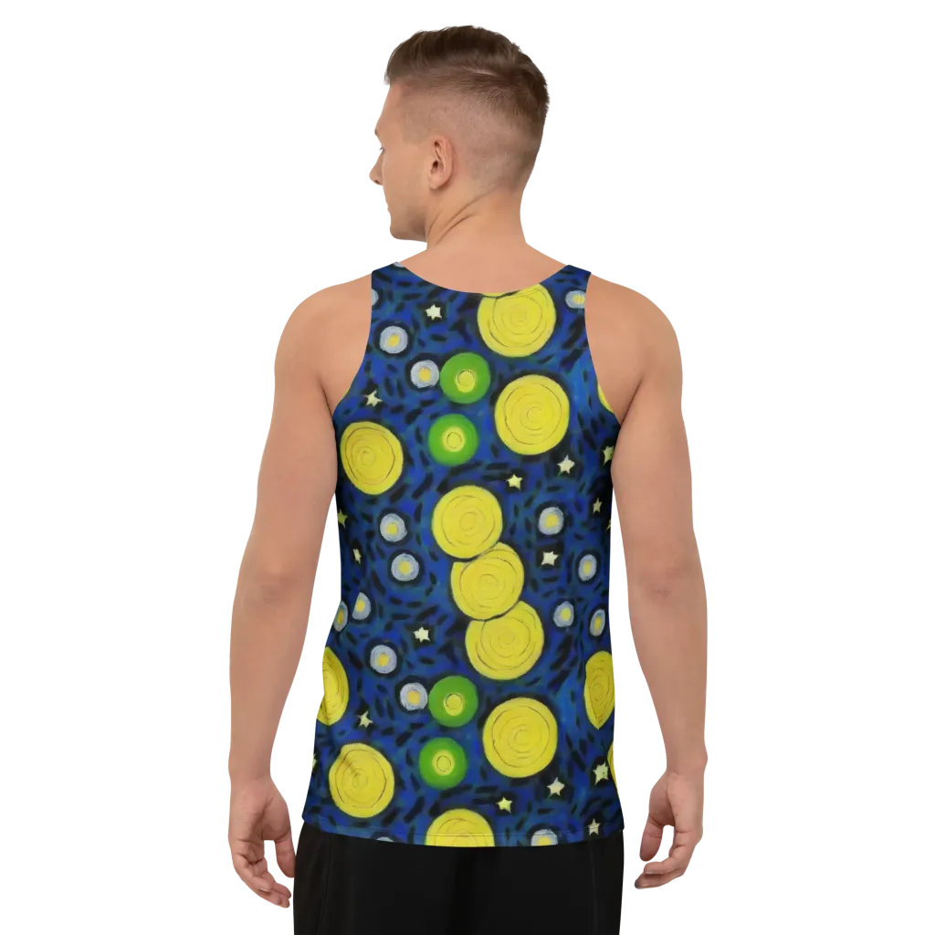 Orbiting Daydream on Men's Tank Top — Back