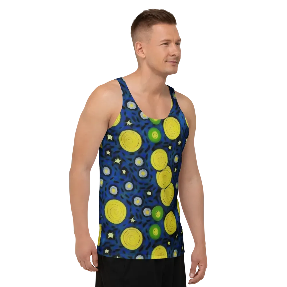 Orbiting Daydream on Men's Tank Top — Right Front
