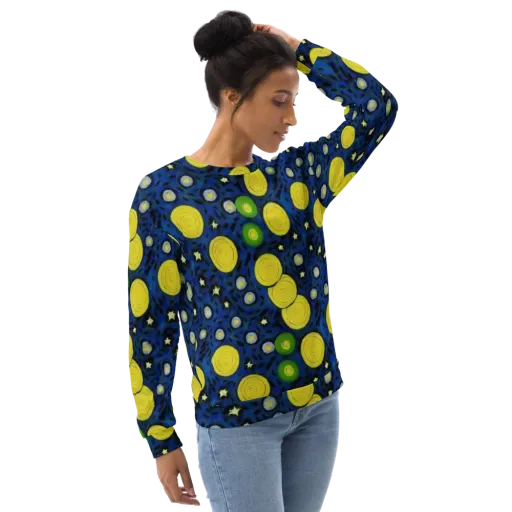 Orbiting Daydream on a Sweatshirt