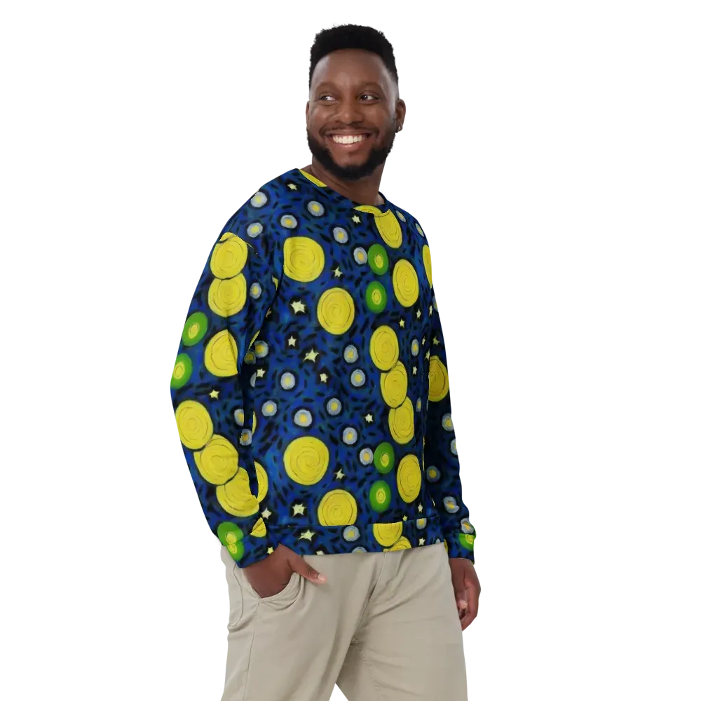 Orbiting Daydream on Sweatshirt — Front