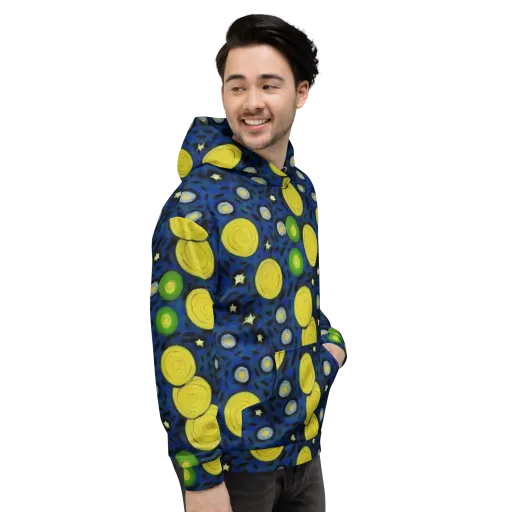 Orbiting Daydream on a Hoodie