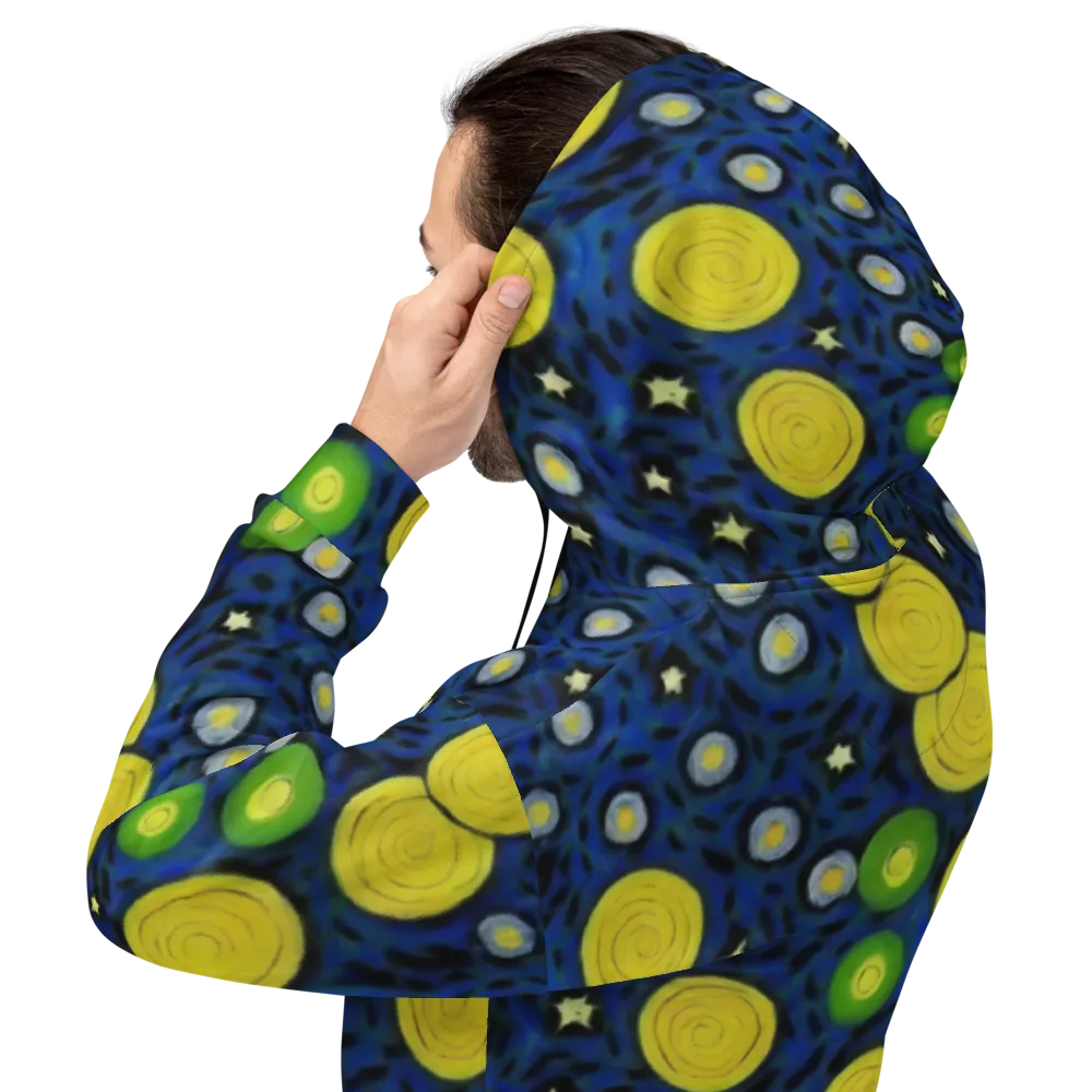 Orbiting Daydream on Hoodie — Back