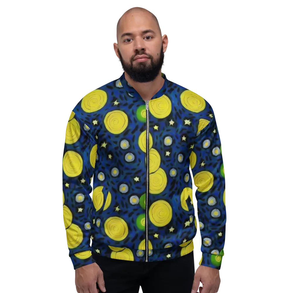 Orbiting Daydream on Bomber Jacket — Front