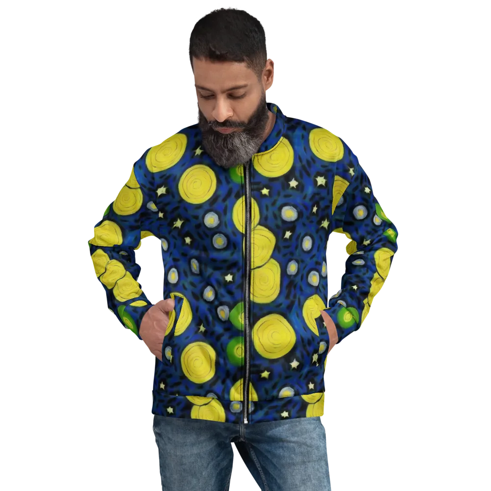 Orbiting Daydream on Bomber Jacket — Front