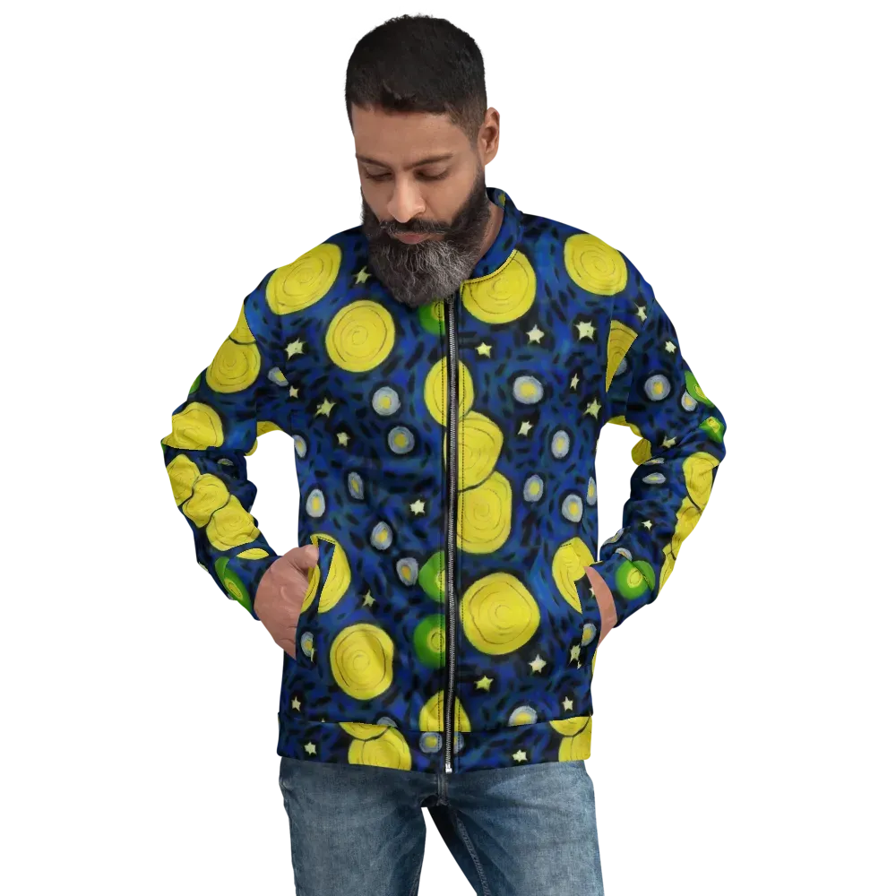 Orbiting Daydream on Bomber Jacket — Front