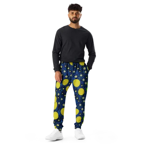Orbiting Daydream on a Men's Joggers