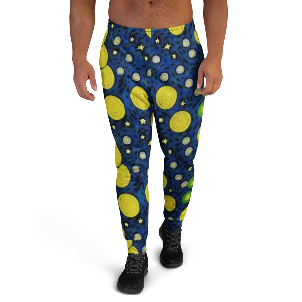 Orbiting Daydream on Men's Joggers — Front