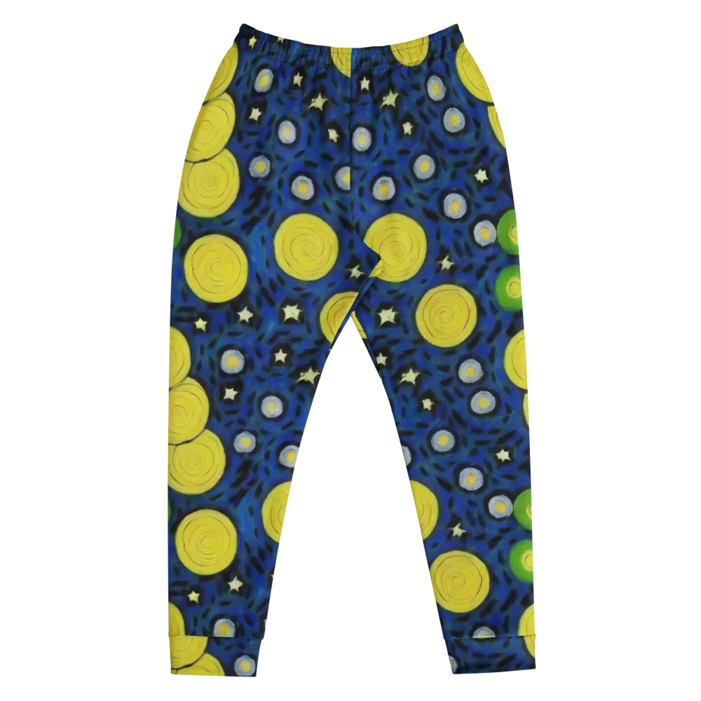 Orbiting Daydream on Men's Joggers — Front