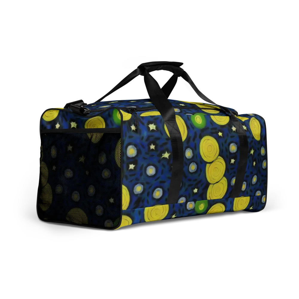 Orbiting Daydream on Duffle Bag — Right Front