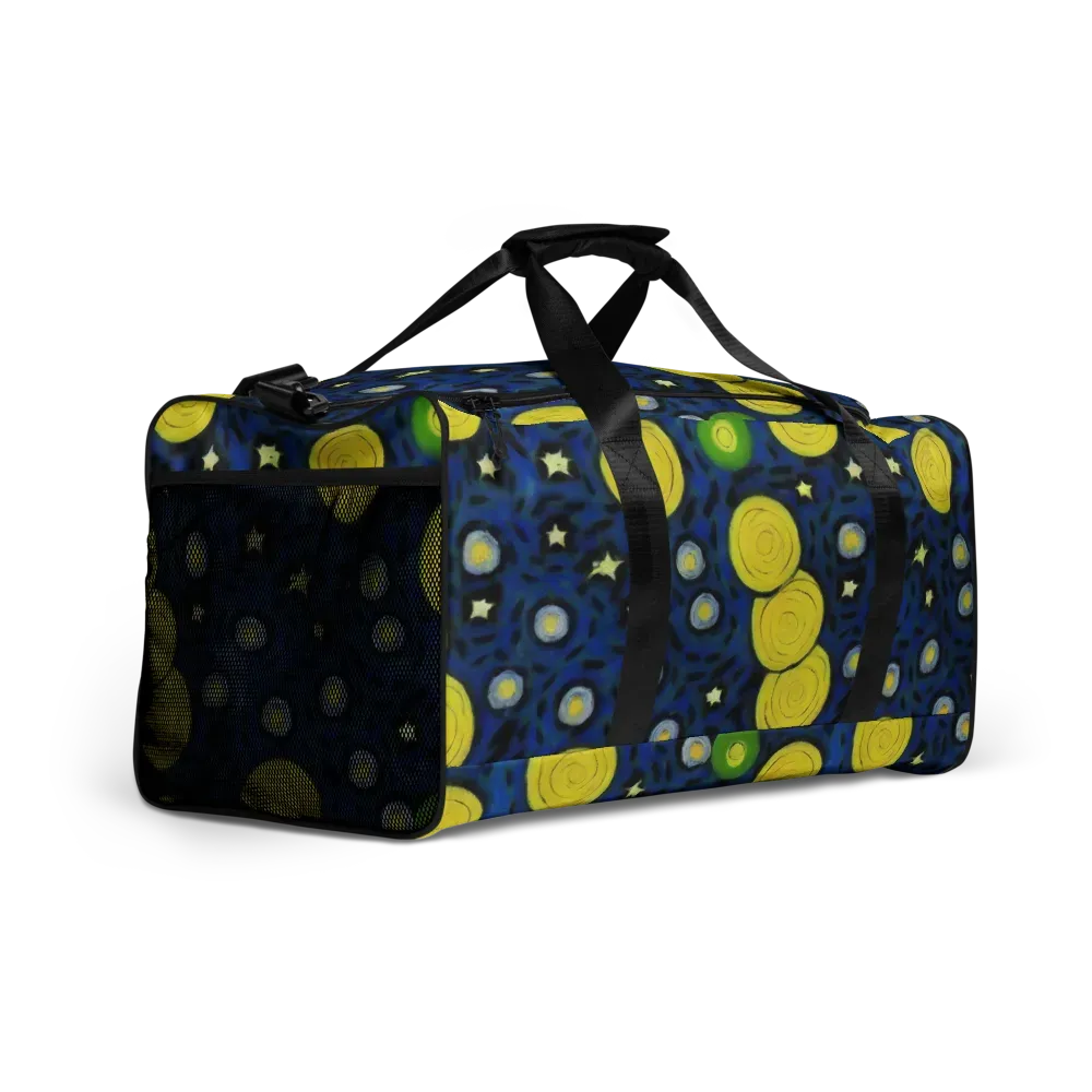 Orbiting Daydream on Duffle Bag — Right Front