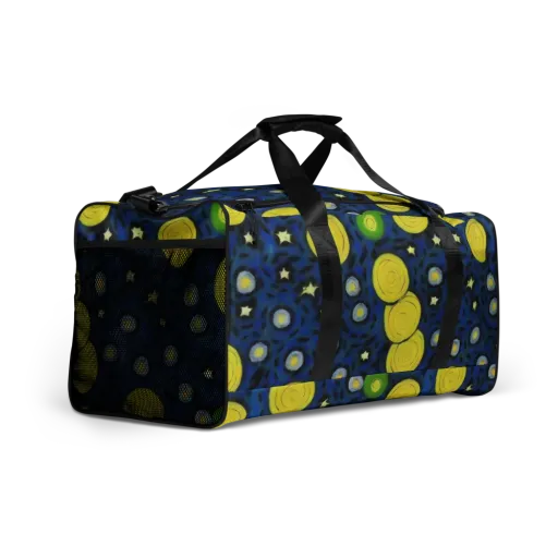 Orbiting Daydream on a Duffle Bag