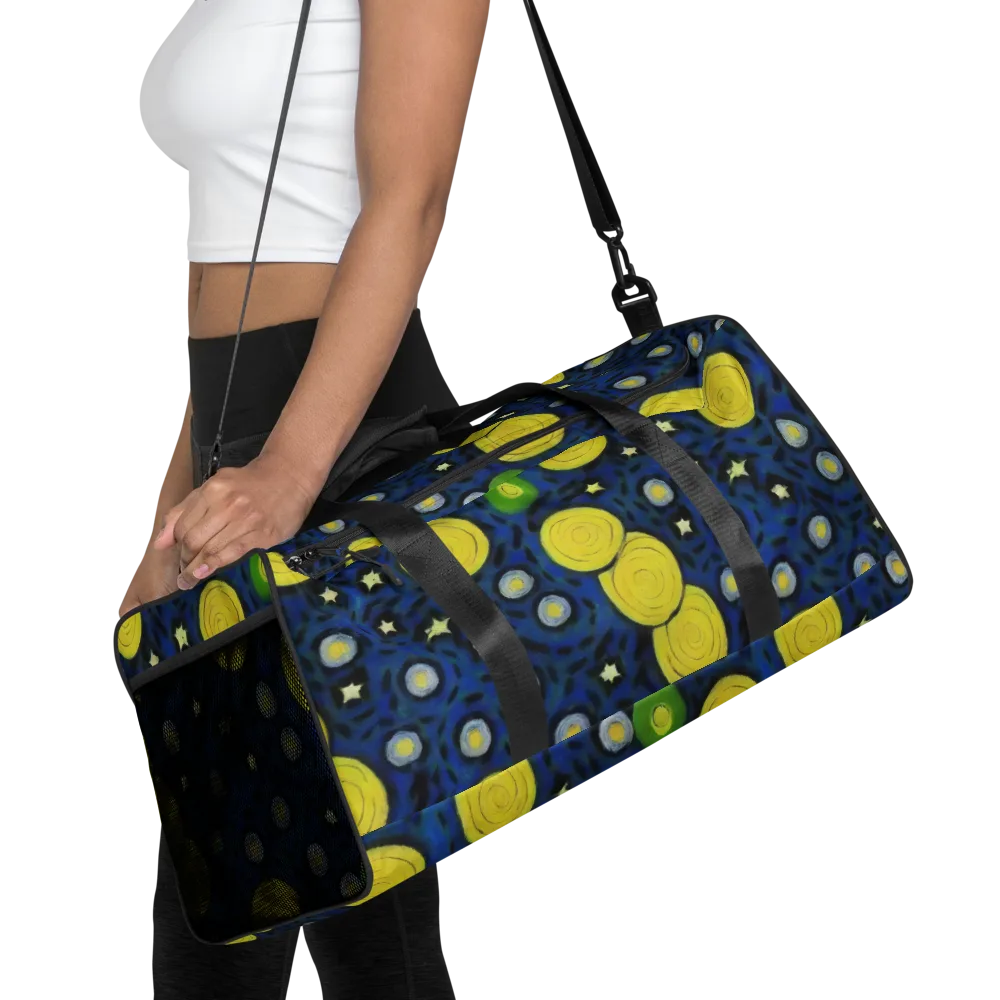 Orbiting Daydream on Duffle Bag — Front