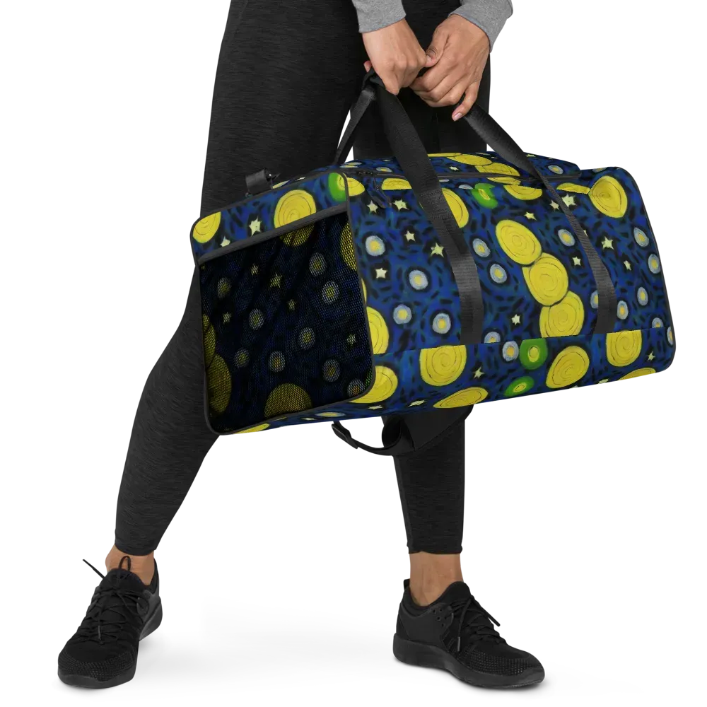Orbiting Daydream on Duffle Bag — Right Front
