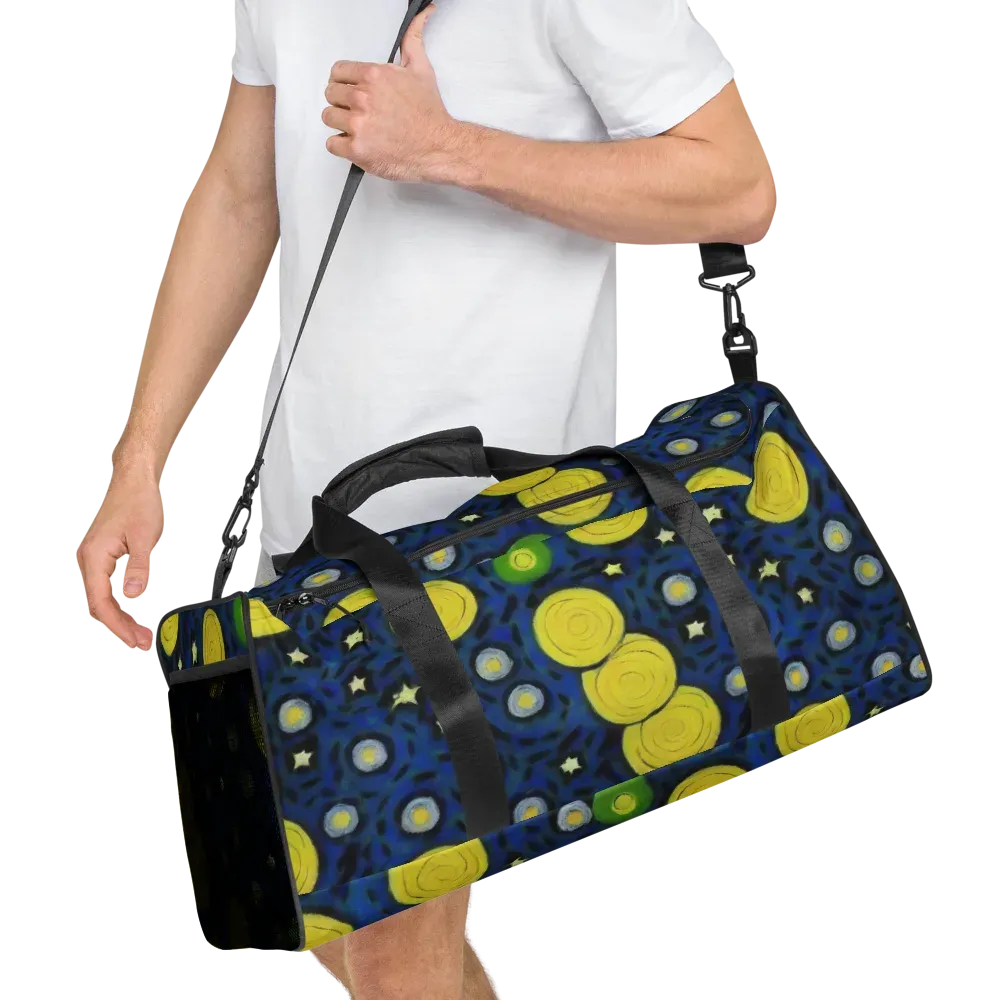 Orbiting Daydream on Duffle Bag — Right Front