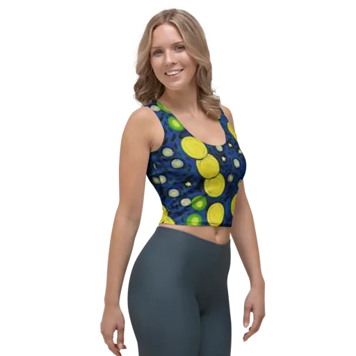 Orbiting Daydream on a Crop Top